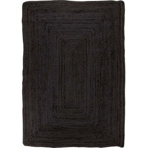 Černý koberec House Nordic Bombay, 135 x 65 cm