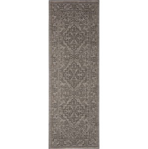 Šedohnědý venkovní koberec NORTHRUGS Tyros, 70 x 200 cm