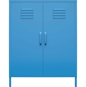 Modrá kovová komoda Støraa Cache, 80 x 101,5 cm