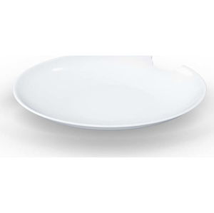 Sada 2 bílých hlubokých talířů z porcelánu 58products, ø 24 cm