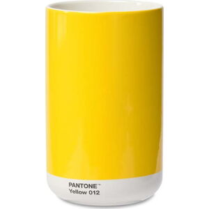 Žlutá keramická váza - Pantone