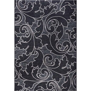 Černý venkovní koberec 155x230 cm Elina Black – Hanse Home