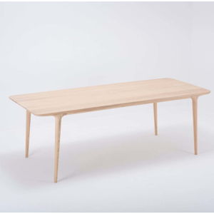 Jídelní stůl z dubového dřeva 90x220 cm Fawn – Gazzda