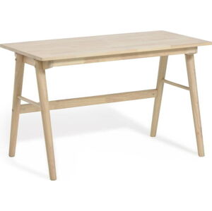 Psací stůl z kaučukového dřeva La Forma Curie