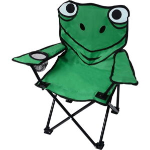 Zelená skládací kempingová židle Cattara Frog