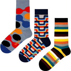 Set 3 párů ponožek Ballonet Socks The 70s v dárkovém balení, velikost 36 - 40