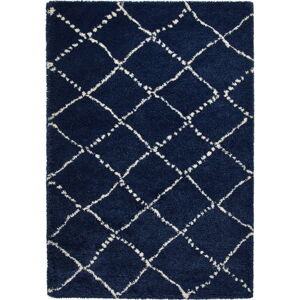 Modrý koberec Think Rugs Royal Nomadic, 120 x 170 cm