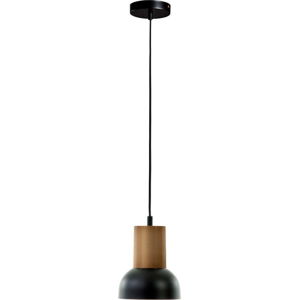 Černé závěsné svítidlo Kave Home Amina, výška 15 cm