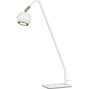 Bílá stolní lampa Markslöjd Coco, výška 47 cm