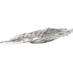 Dekorativní list ve stříbrné barvě Kare Design Bowl Leaf