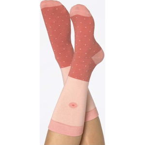 Růžové ponožky DOIY Girl Power, vel. 37 - 43