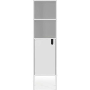 Bílá skříň Tenzo Uno, výška 152 cm