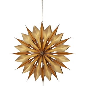 Světelná dekorace s vánočním motivem ve zlaté barvě Flinga – Star Trading