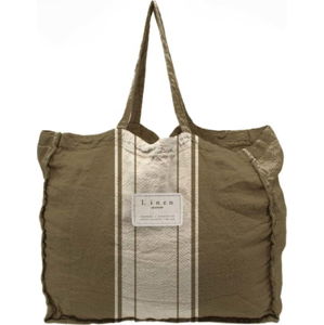 Látková taška Linen Couture Dark Grey, šířka 50 cm