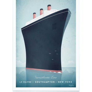 Plakát Travelposter Cruise Ship, A2