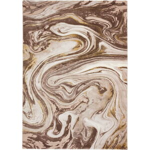 Koberec v béžovo-zlaté barvě Think Rugs Florence, 160 x 220 cm