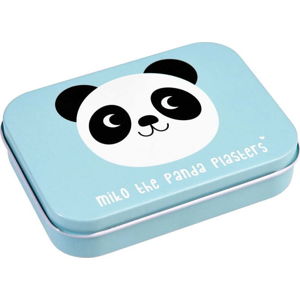 Sada 30 náplastí v plechové krabičce Rex London Miko The Panda