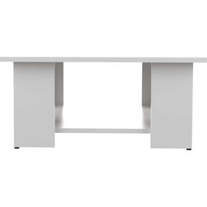 Bílý konferenční stolek 67x67 cm Square - TemaHome France