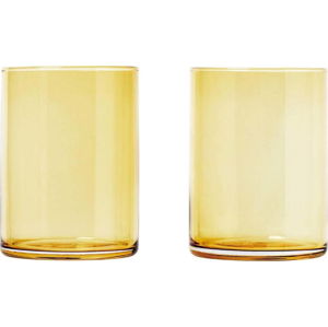 Sada 2 sklenic ve zlaté barvě Blomus Mera, 220 ml