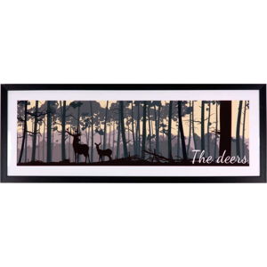 Obraz sømcasa The Deers, 80 x 30 cm