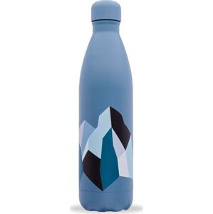 Modrá cestovní nerezová lahev 750 ml ALTITUDE x Severine Dietrich - Qwetch