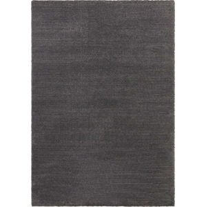 Antracitový koberec Elle Decor Glow Loos, 120 x 170 cm