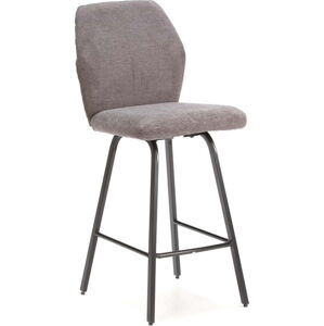 Tmavě šedé barové židle v sadě 4 ks 65 cm Bei – Marckeric