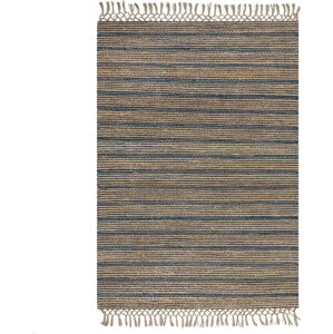 Modrý jutový koberec Flair Rugs Equinox, 160 x 230 cm