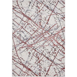 Růžovo-světle šedý koberec 80x150 cm Artemis – Think Rugs