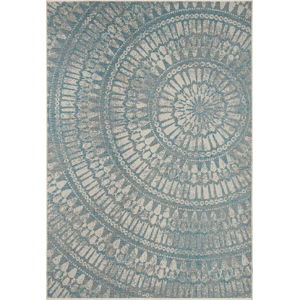 Šedomodrý venkovní koberec Bougari Amon, 160 x 230 cm