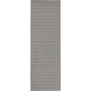 Černo-bílý venkovní koberec Bougari Coin, 80 x 200 cm