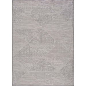 Šedý venkovní koberec Universal Macao Grey Wonder, 77 x 150 cm