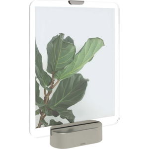 LED rámeček na fotografii se základem v šedé barvě Umbra Glo, 20 x 25 cm