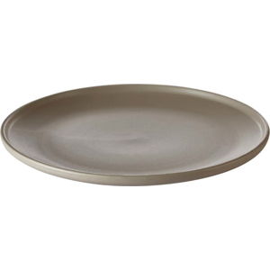 Hnědý kameninový talíř Premier Housewares Malmo, Ø 27 cm