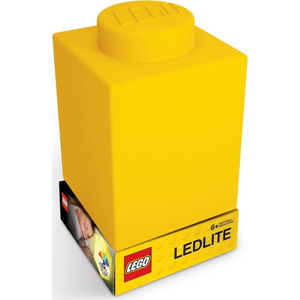Žluté silikonové noční světýlko LEGO® Classic Brick