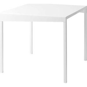 Bílý odkládací stolek Custom Form Obroos, 50 x 50 cm