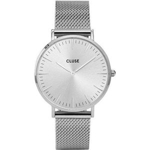 Dámské hodinky v stříbrné barvě Cluse La Bohéme