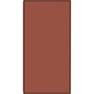 Závěsná skříňka v cihlové barvě 46x91 cm Edge by Hammel – Hammel Furniture