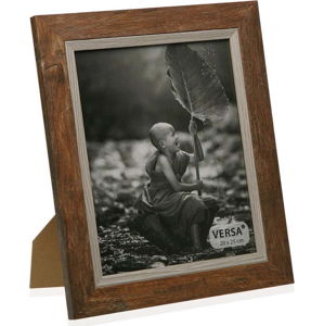 Dřevěný rámeček na fotografii Versa Madera Marron, 27,5 x 32,5 cm