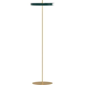 Tmavě zelená LED stmívatelná stojací lampa s kovovým stínidlem (výška 151 cm) Asteria Floor – UMAGE