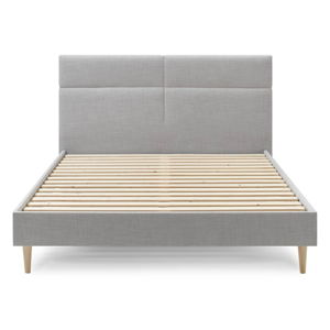 Čalouněná dvoulůžková postel s roštem 160x200 cm Elyna – Bobochic Paris