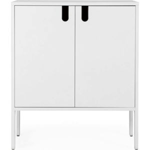 Bílá skříň Tenzo Uno, šířka 80 cm