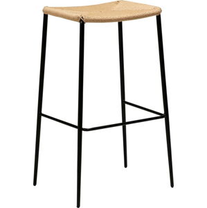 Béžová barová židle DAN-FORM Denmark Stiletto, výška 78 cm