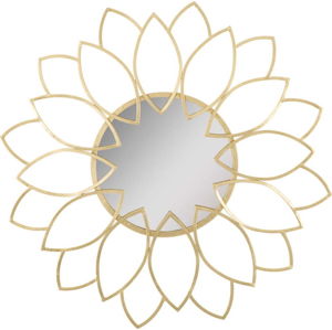 Nástěnné zrcadlo Mauro Ferretti Sunflower, ø 80 cm