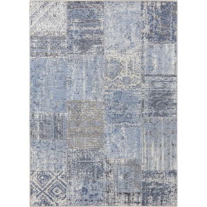 Modrý koberec Elle Decor Pleasure Denain, 120 x 170 cm