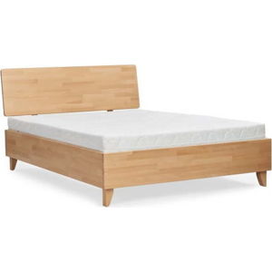 Dvoulůžková postel z masivního bukového dřeva SKANDICA Viveca, 200 x 200 cm