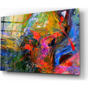 Skleněný obraz Insigne Color Burst, 72 x 46 cm