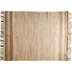 Béžový jutový koberec 200x300 cm Dhayo – Light & Living
