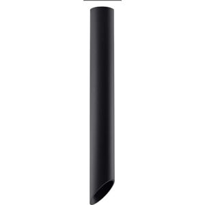 Černé stropní světlo Nice Lamps Nixon, délka 80 cm
