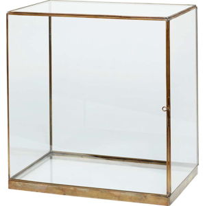 Úložný prosklený box Hübsch Galeo, 40 x 42 c